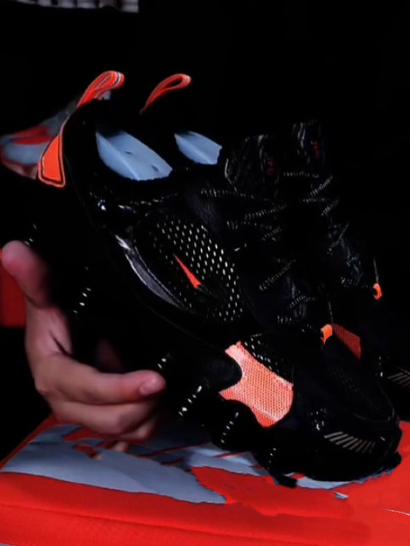 Yellow-Black Breatheable Sneakers