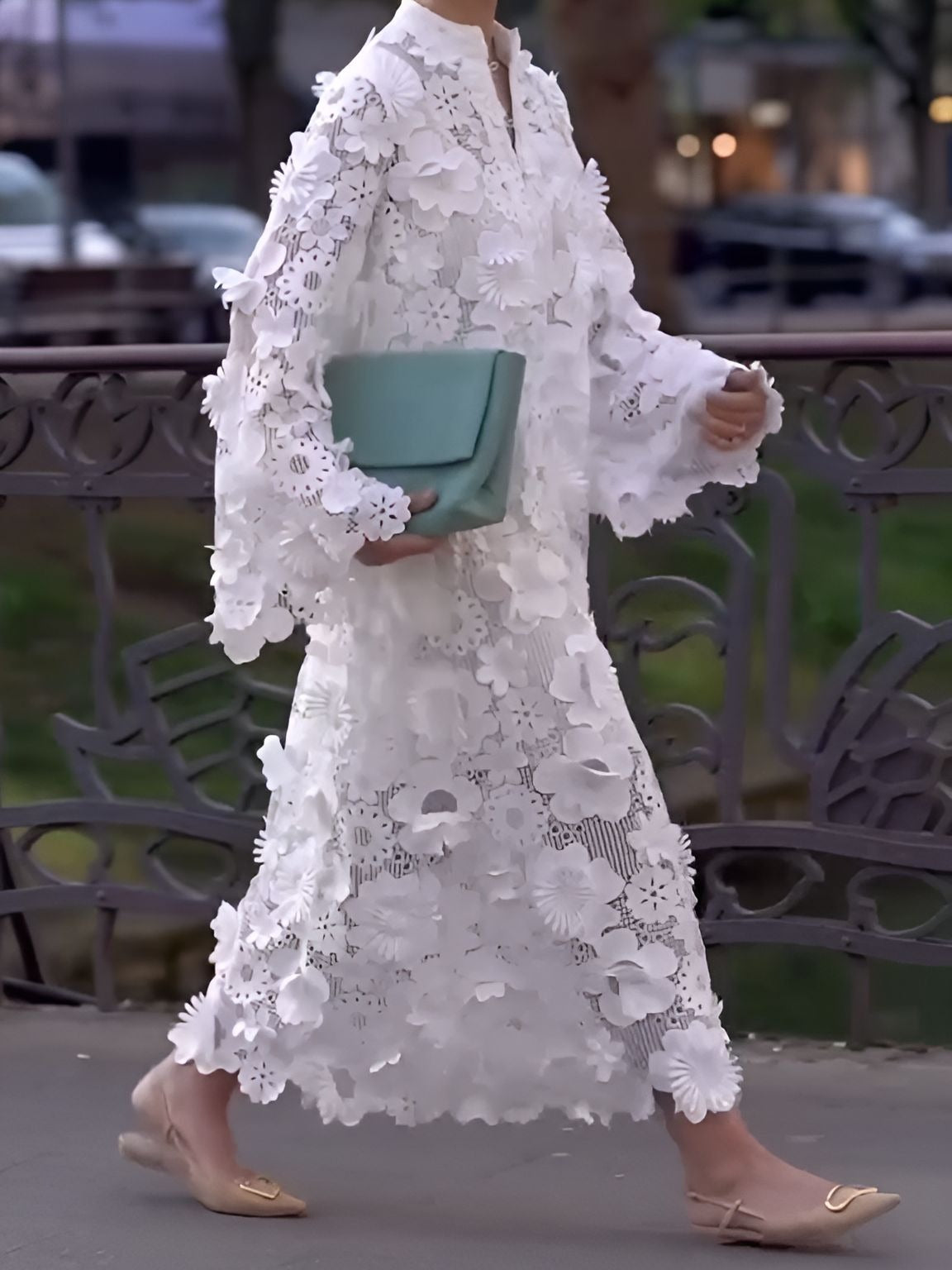 Floral elegant dress