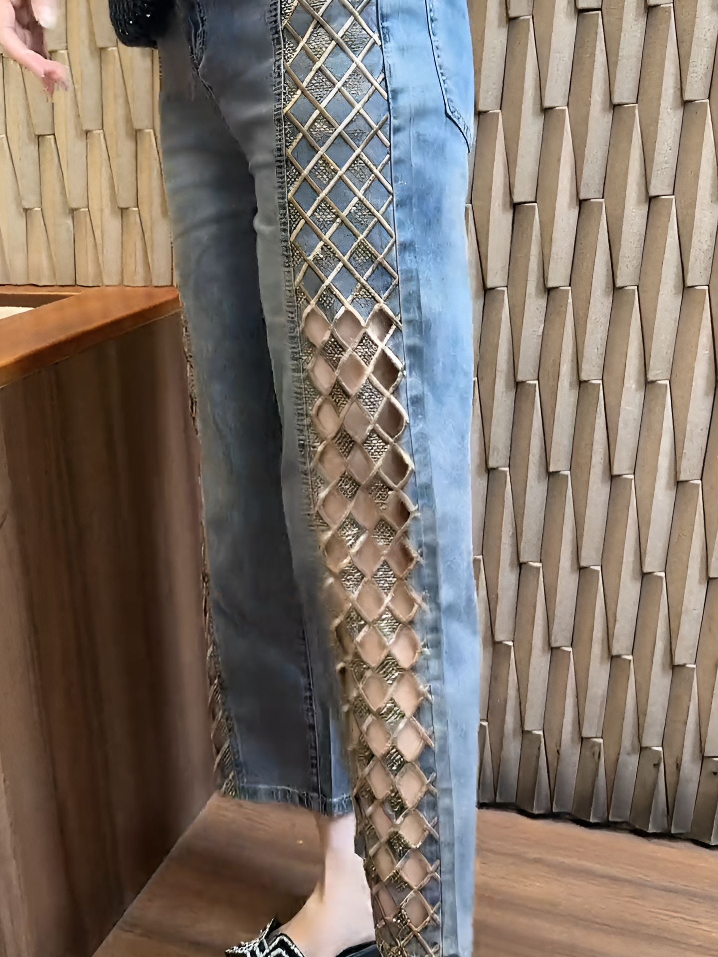 Square Diamond Jeans