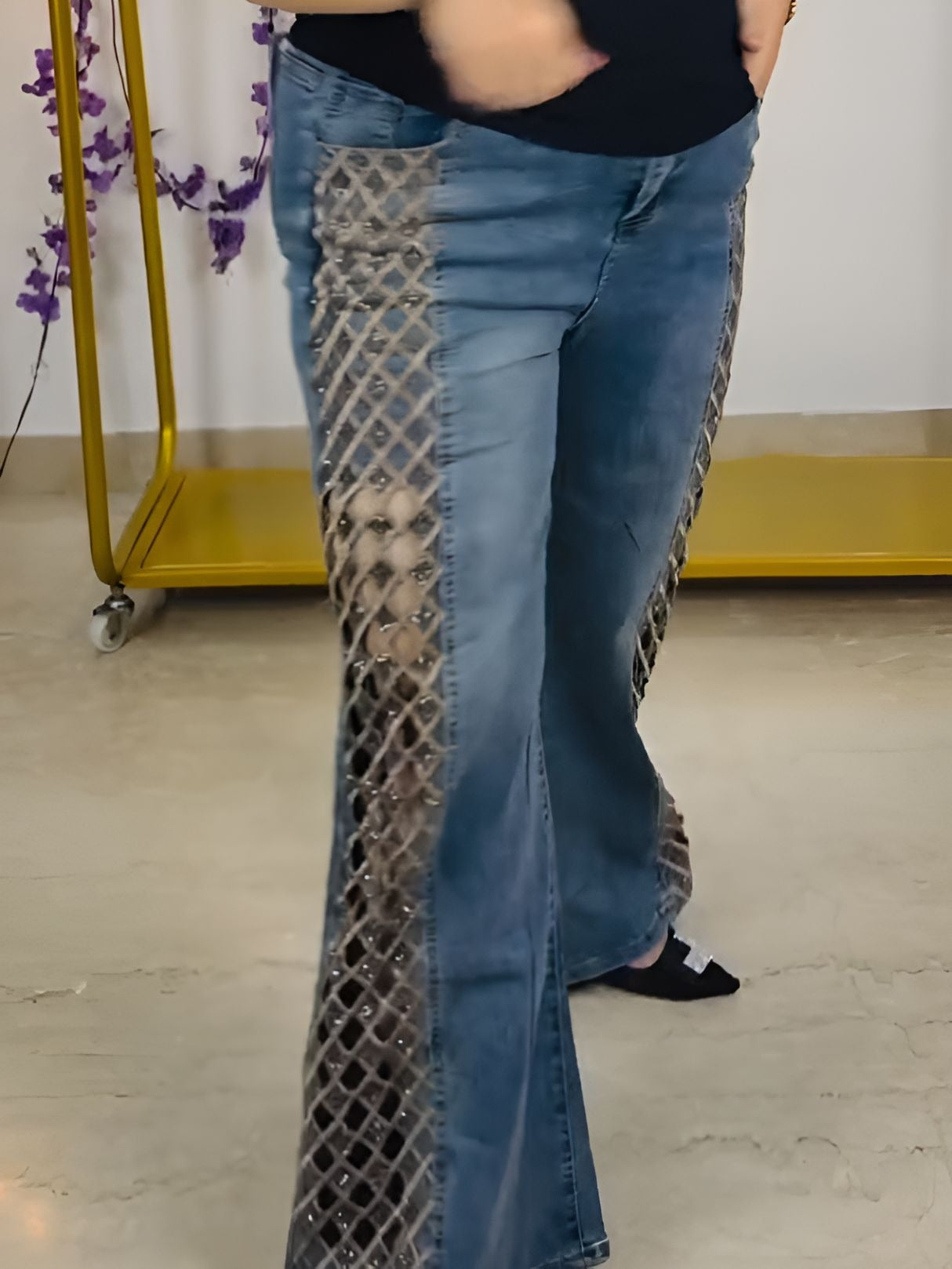 Square Diamond Jeans