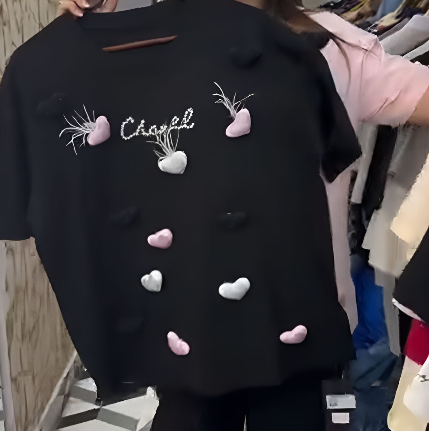 3D Heart T-shirt