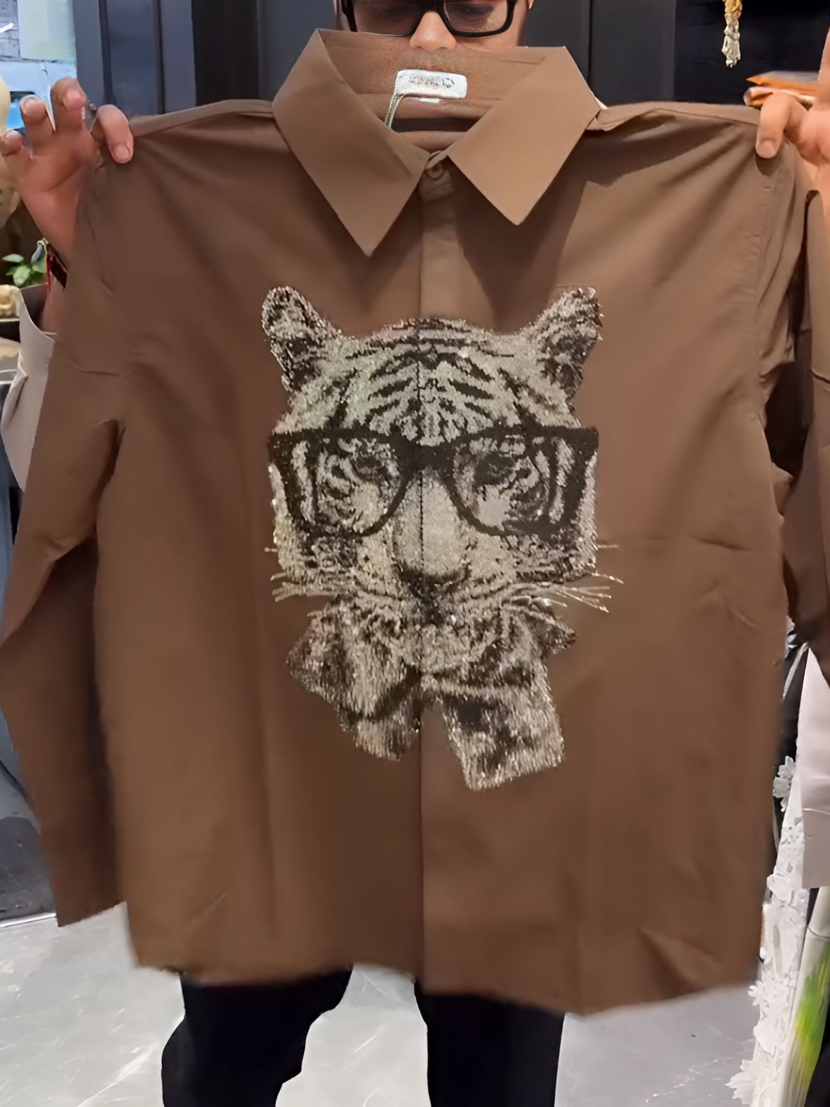 Glasses Tiger