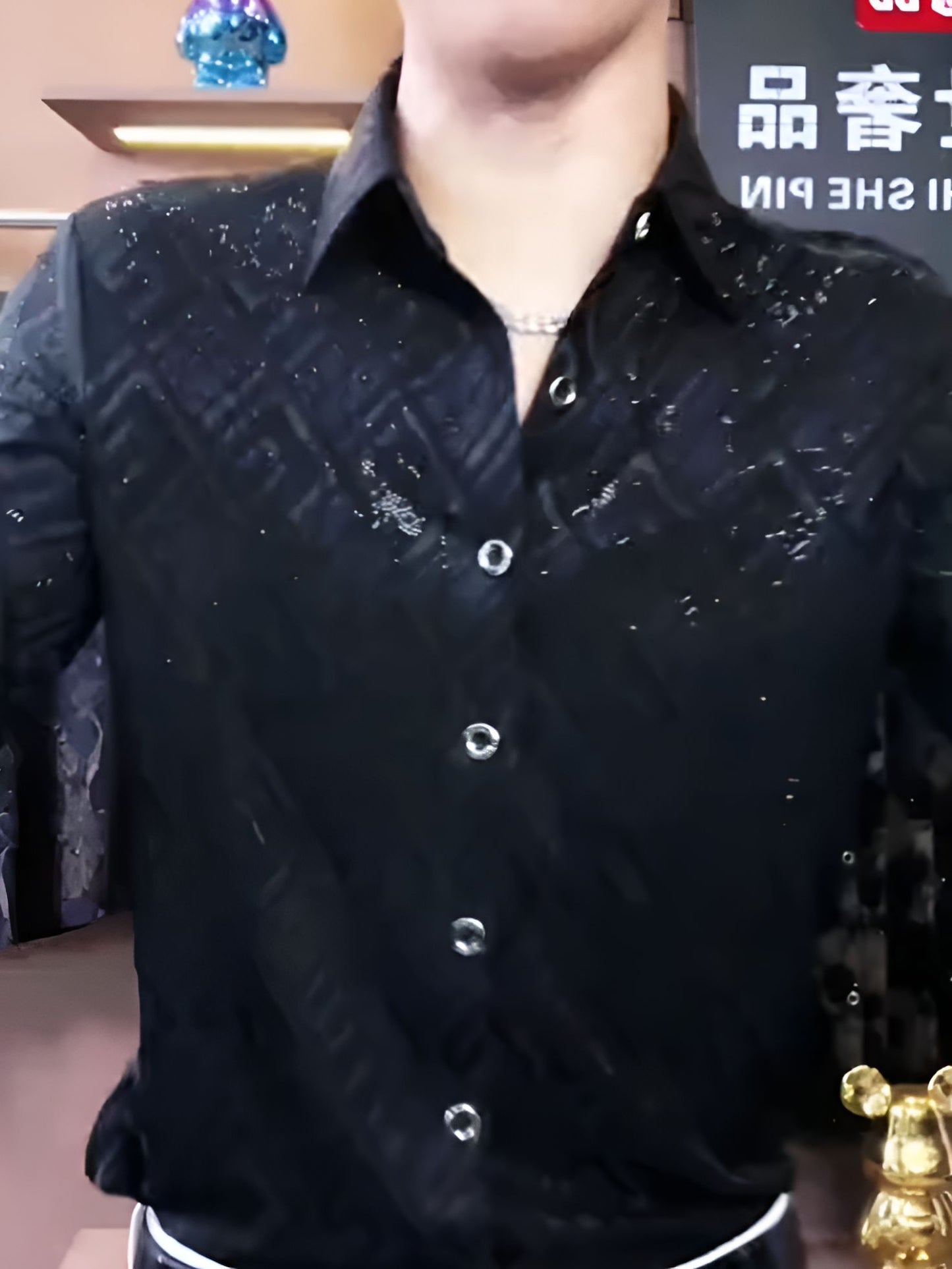 Sparkle Black Shirt