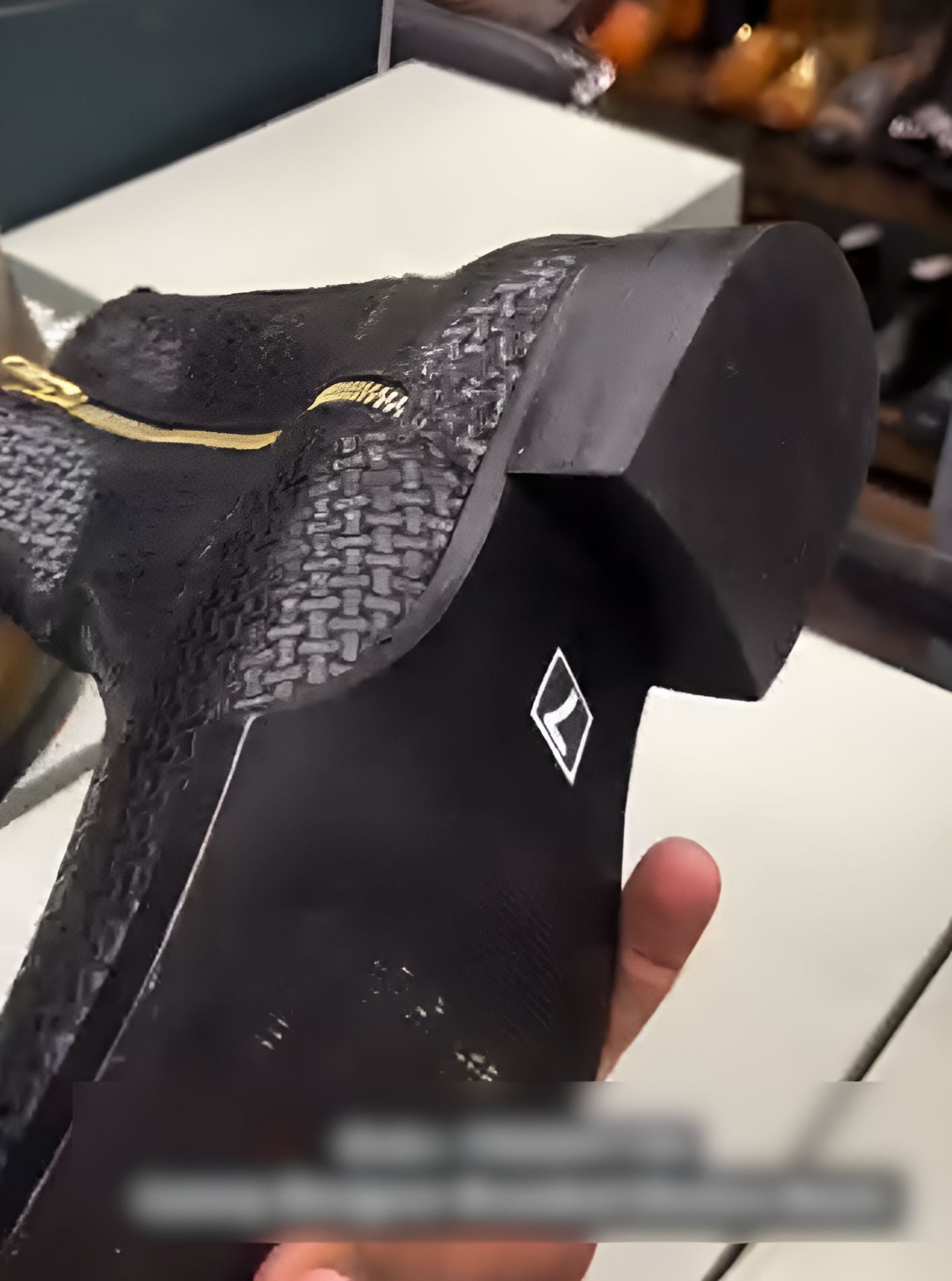 Woven boots