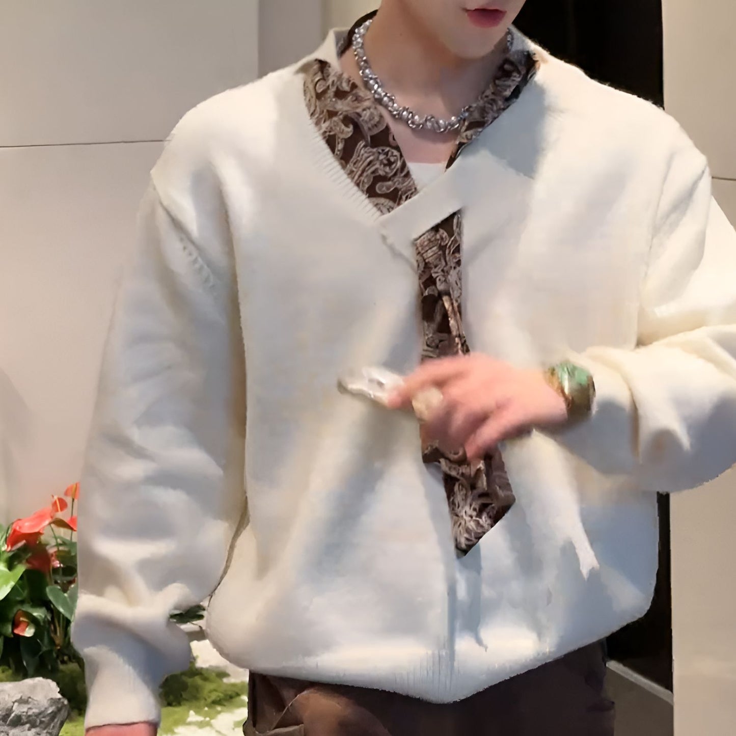 Korean-Style Sweater