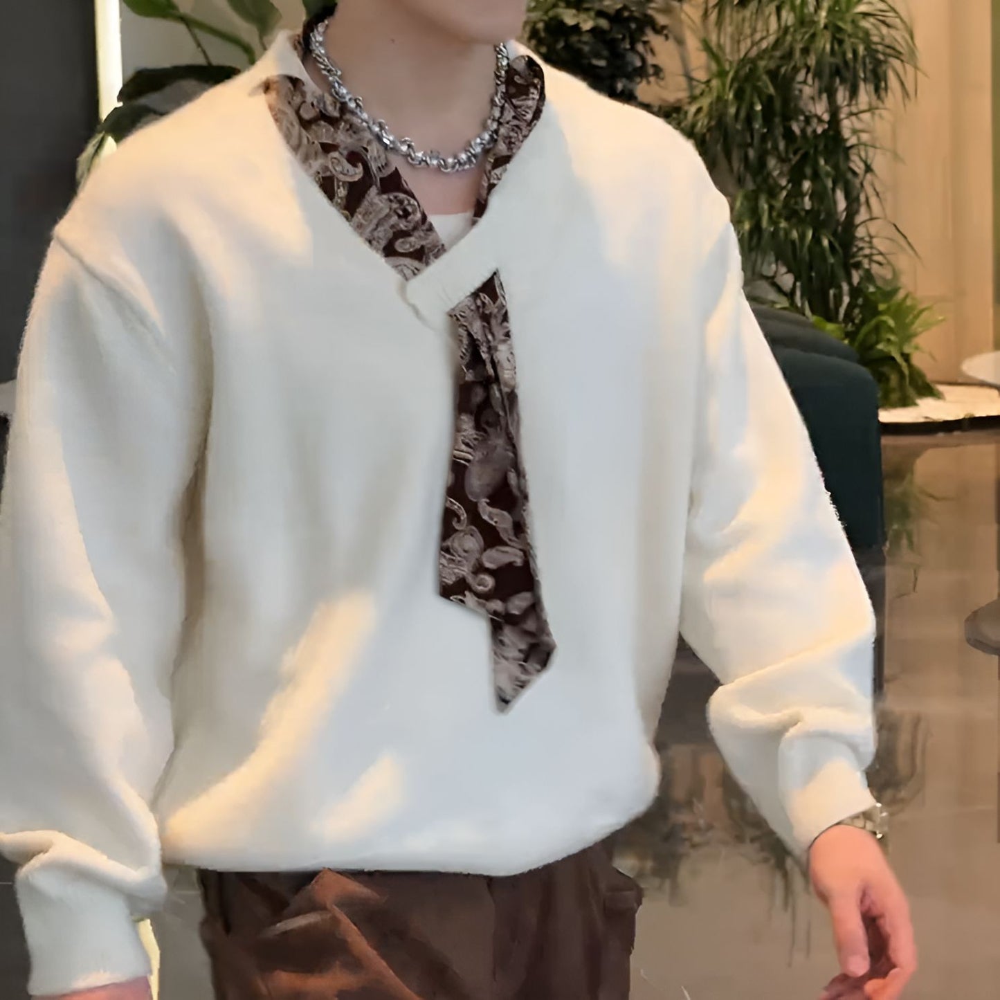 Korean-Style Sweater