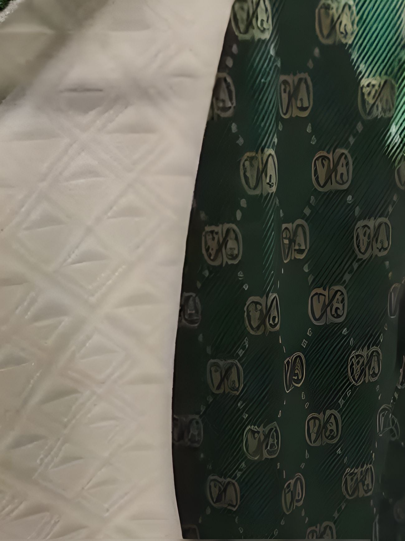 Green & White Sport Jacket