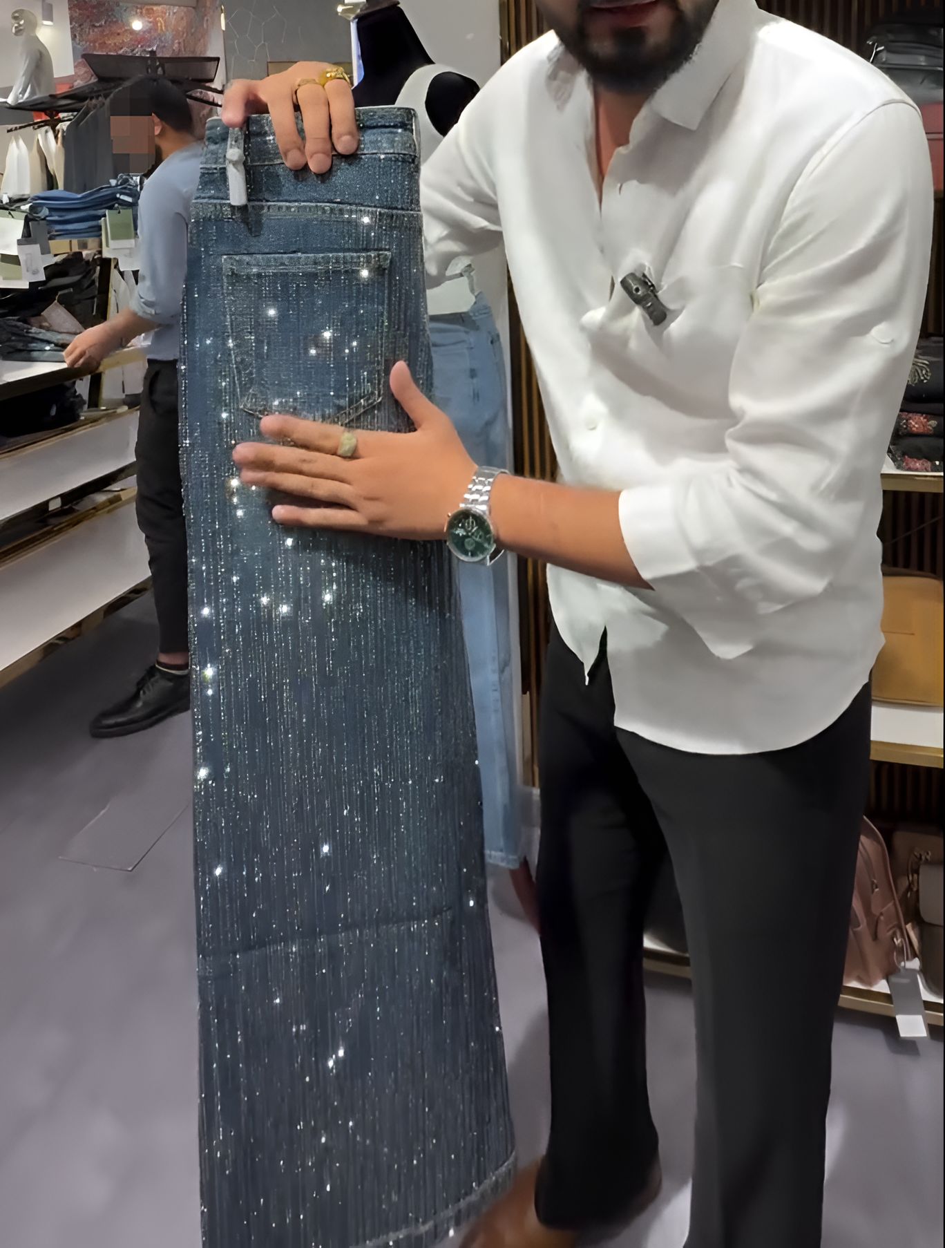 Meteor Sequin Women's Jeans