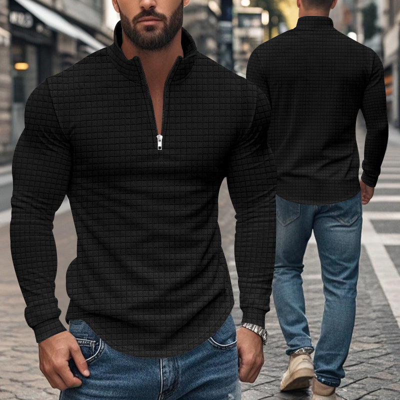 Block Pattern Hoodie