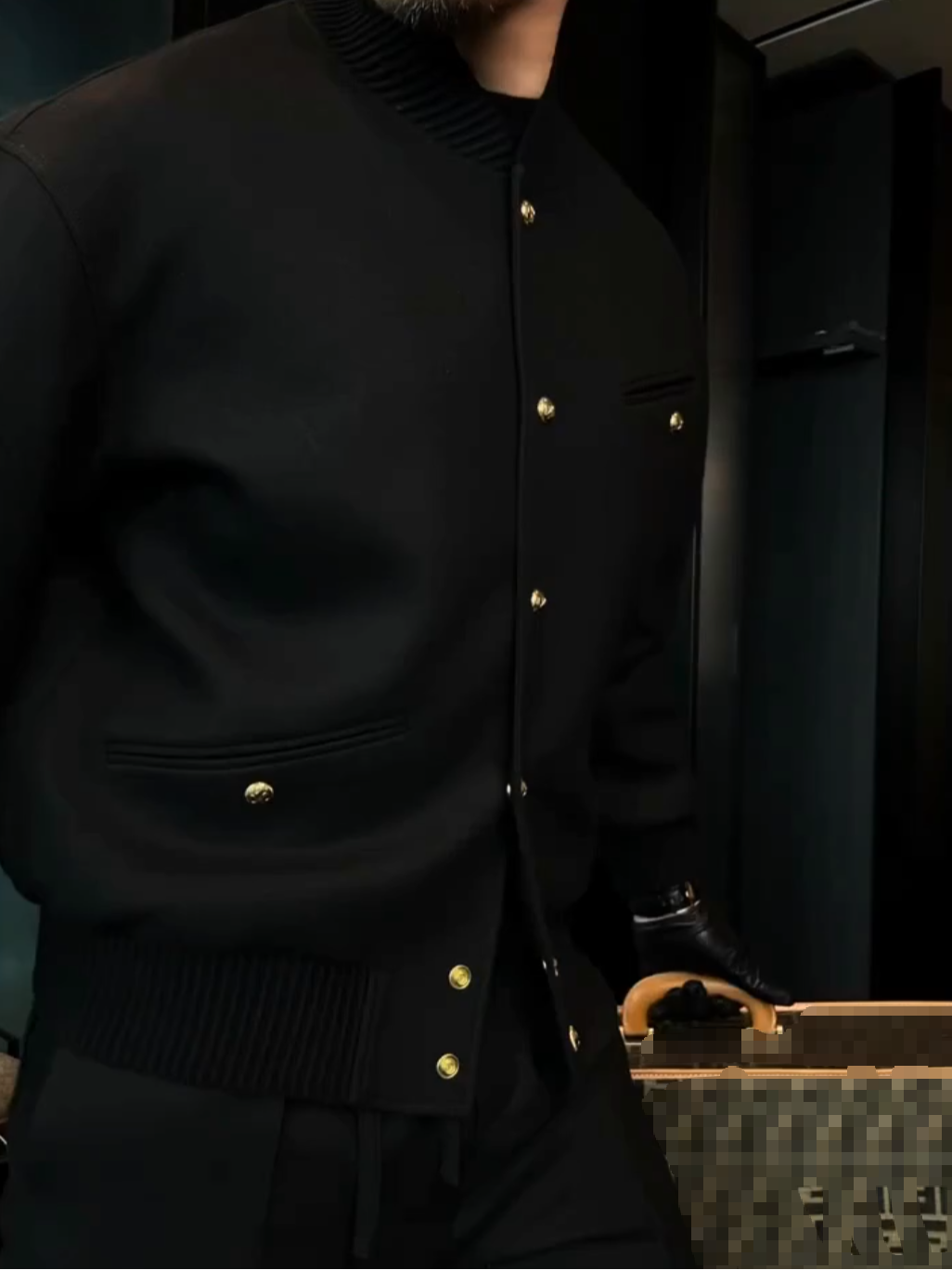 Gold Button Jacket