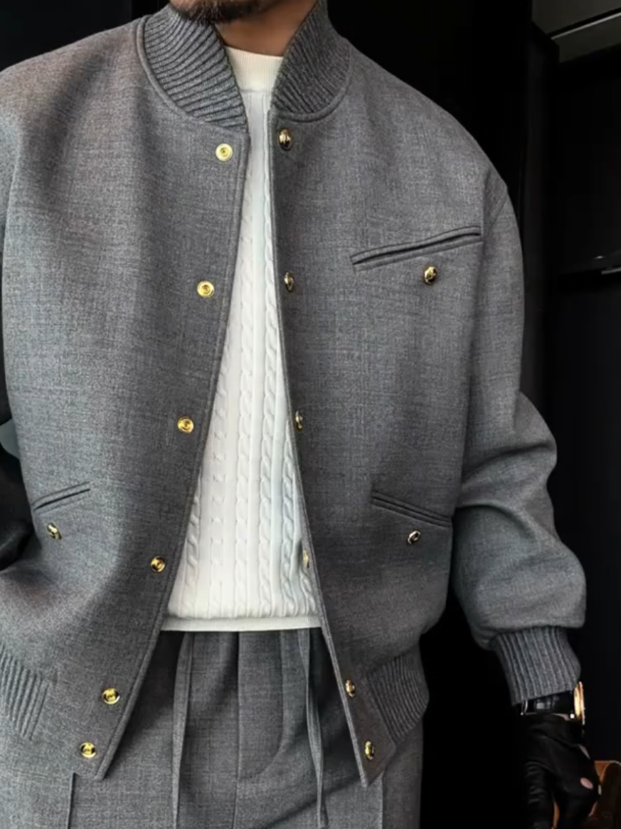 Gold Button Jacket