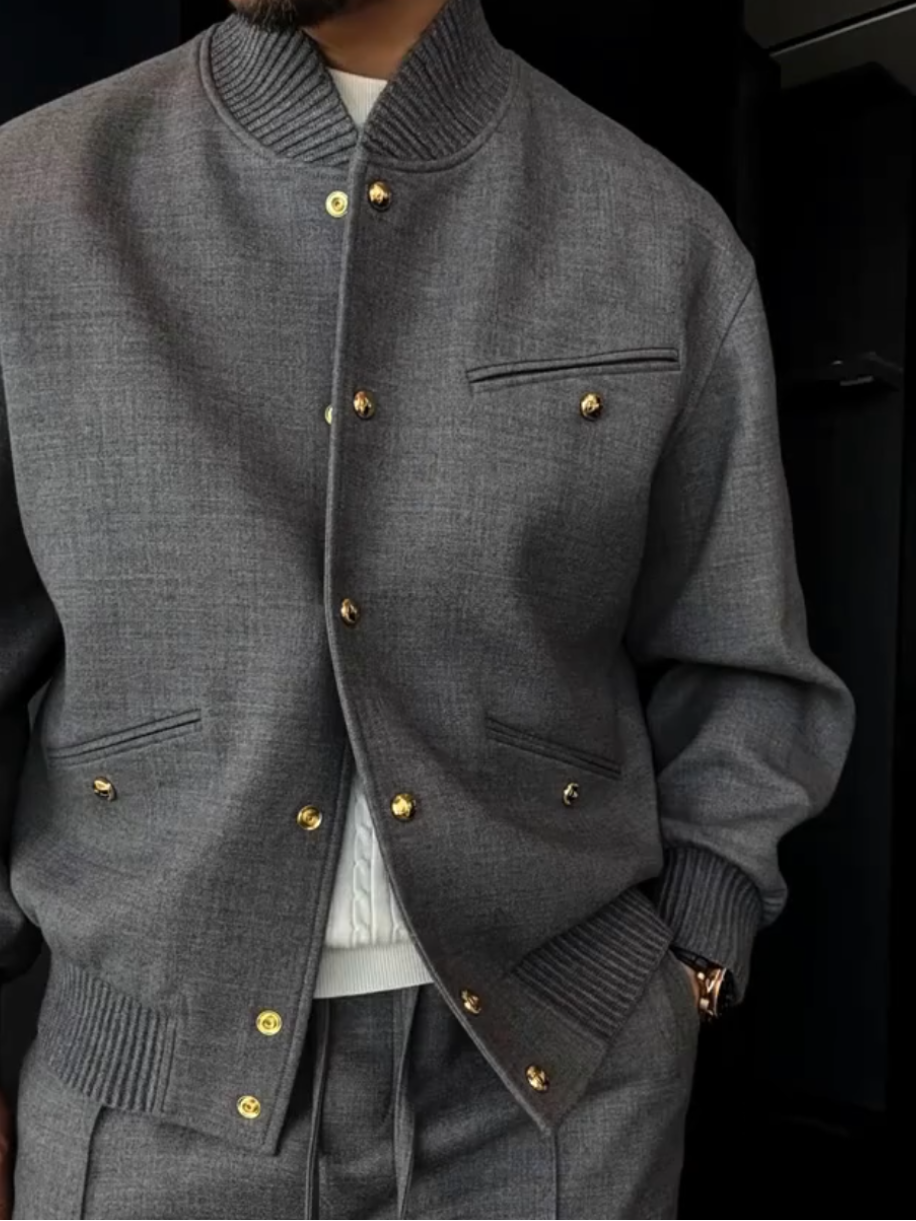 Gold Button Jacket