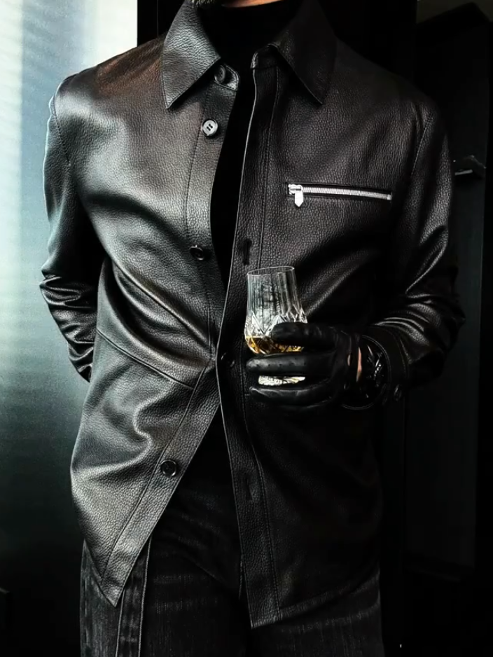 Handsome Leather Jacket
