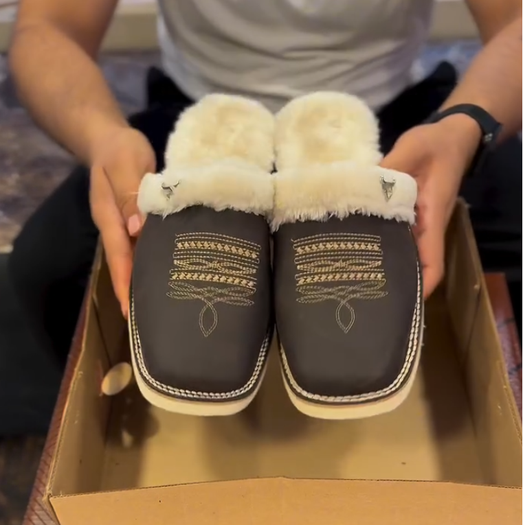 Fur Slippers
