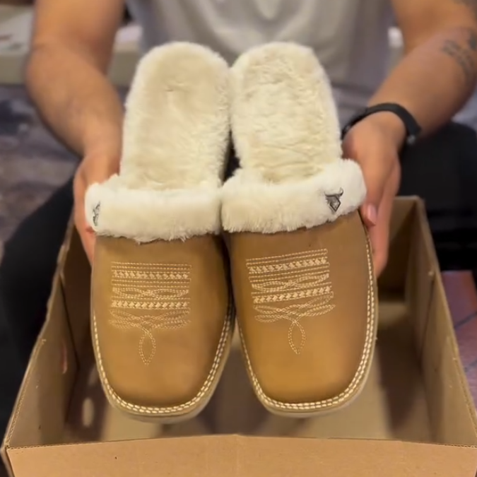 Fur Slippers