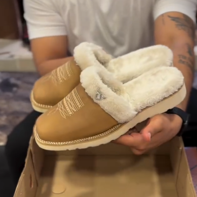 Fur Slippers