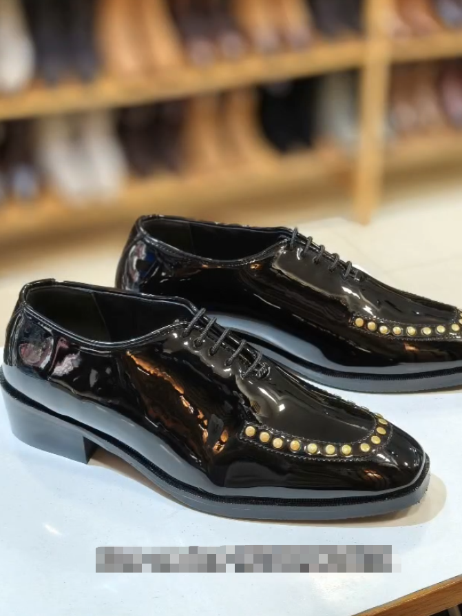 Gold Dot Loafers