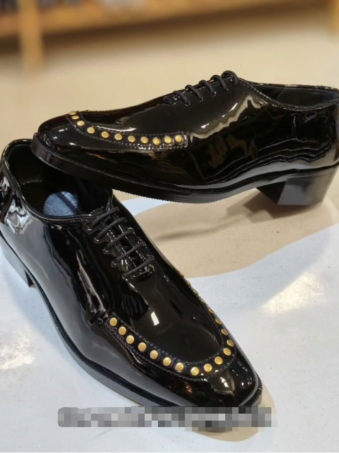 Gold Dot Loafers
