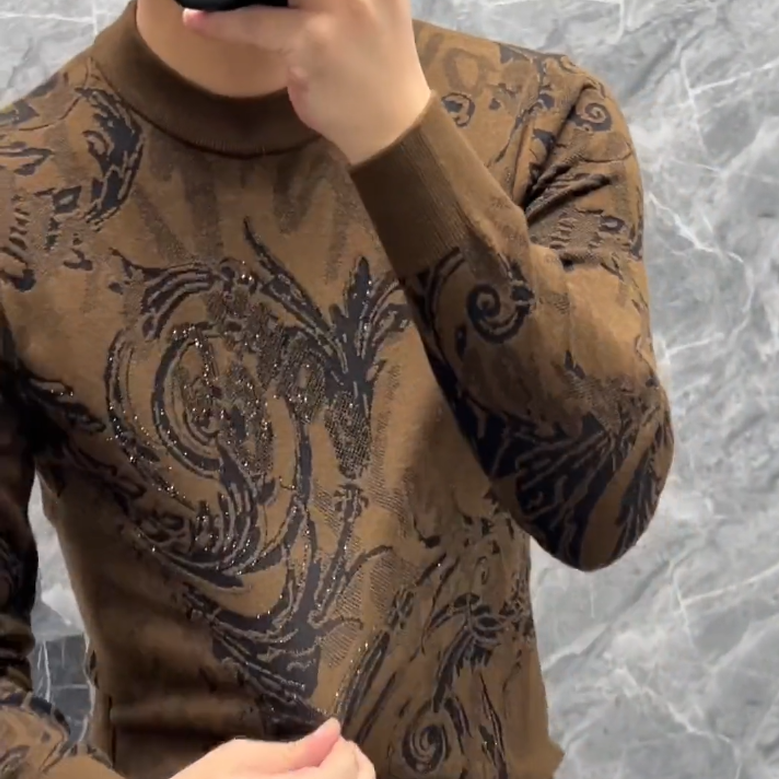 Black Rose Brown Sweater