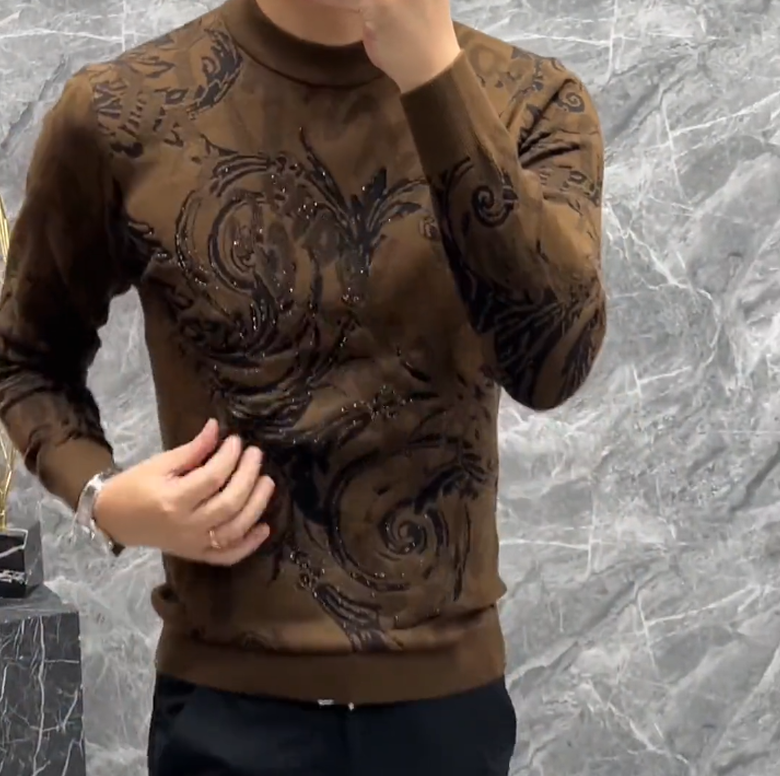 Black Rose Brown Sweater