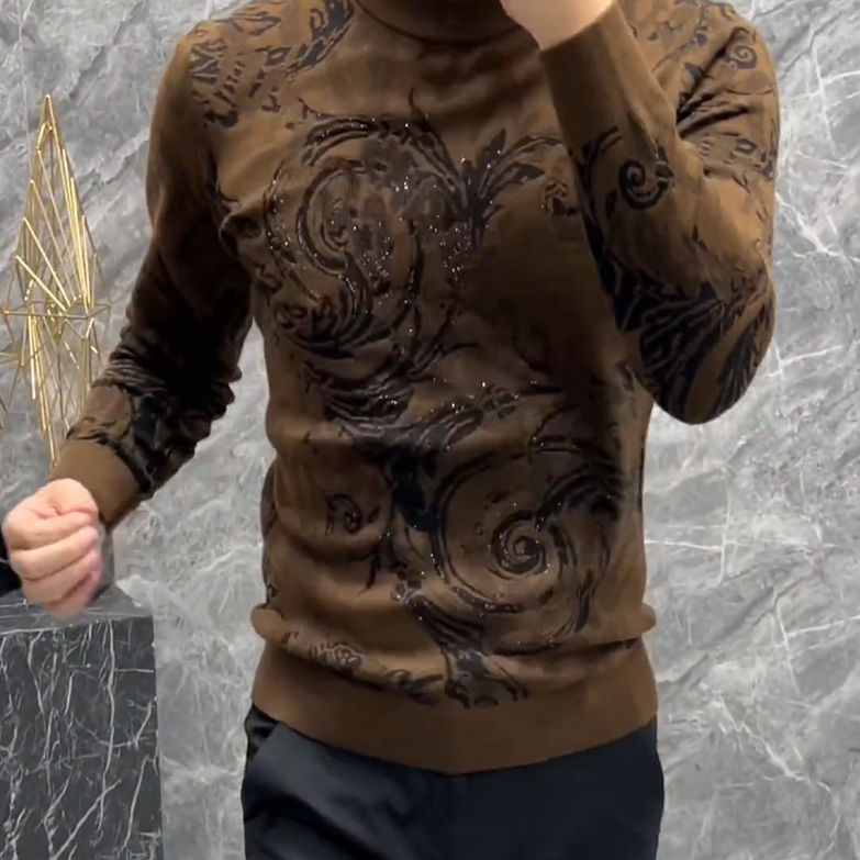 Black Rose Brown Sweater