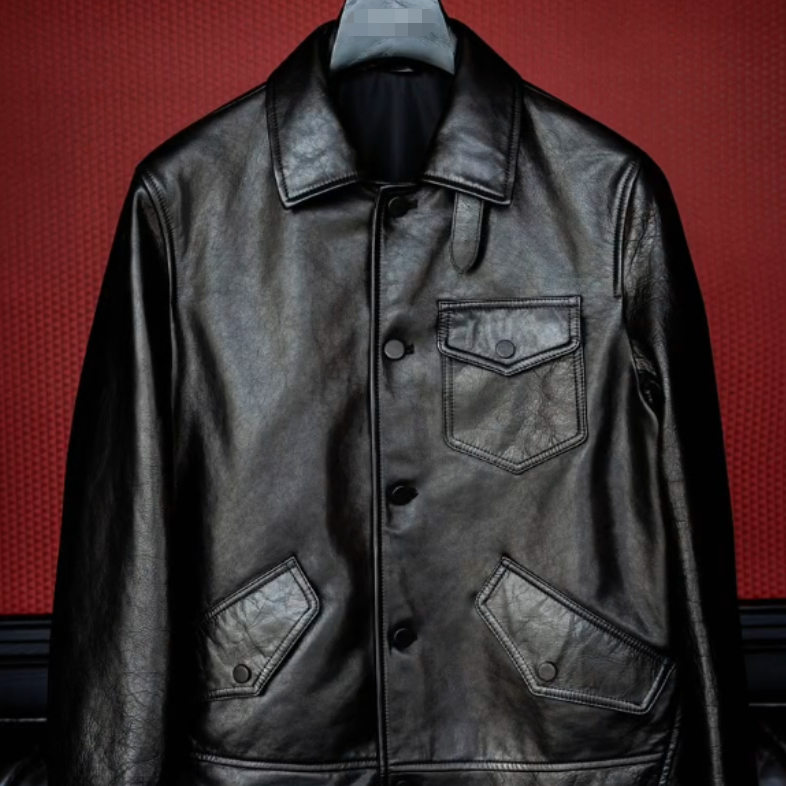 Sharp Leather Jacket