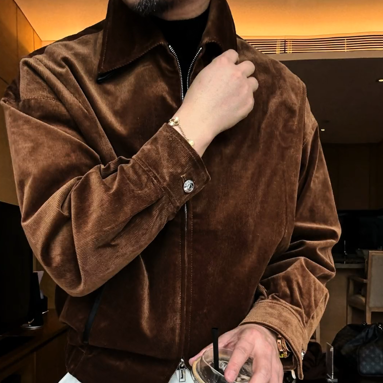 Short-Pile Corduroy Jacket