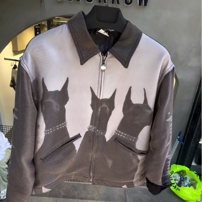 Doberman Graphic Jacket