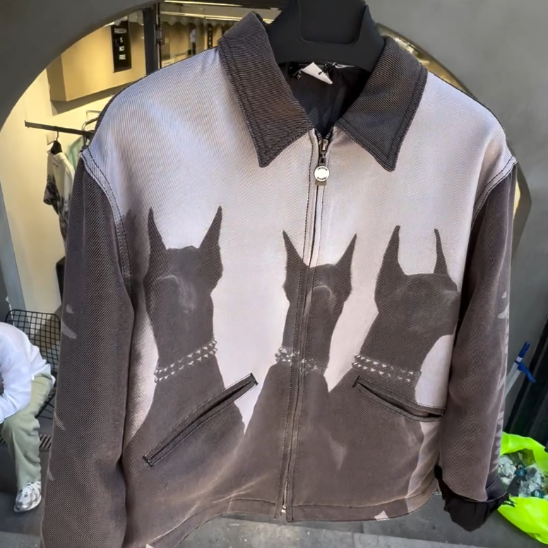 Doberman Graphic Jacket