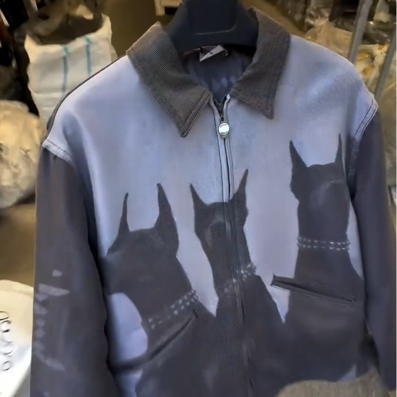 Doberman Graphic Jacket