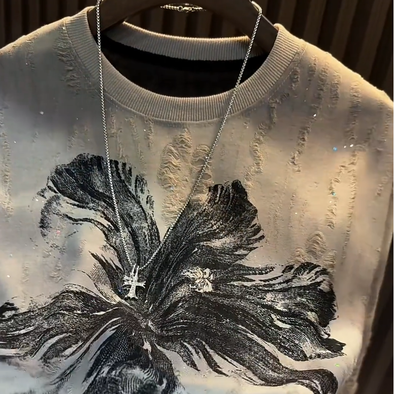 Designer Print Hoodie