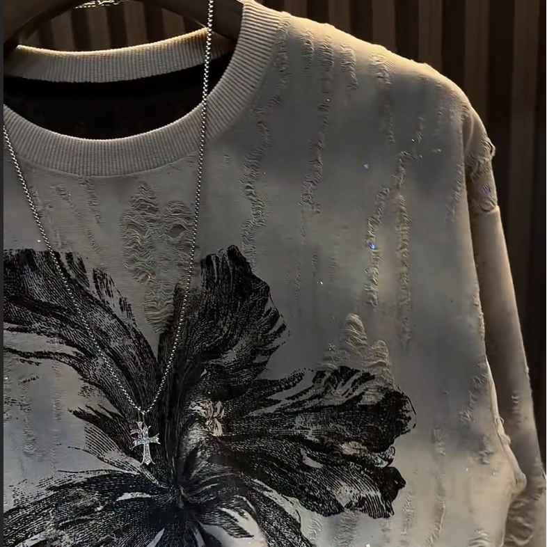 Designer Print Hoodie