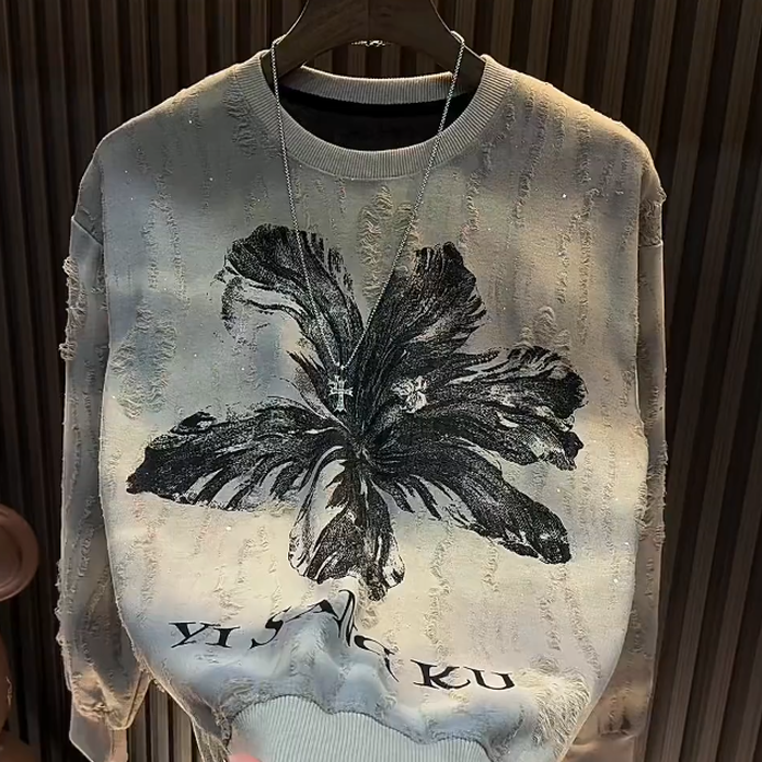 Designer Print Hoodie