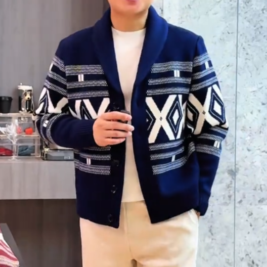 Diamond Pattern Sweater