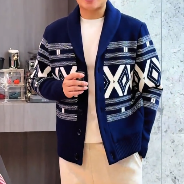 Diamond Pattern Sweater