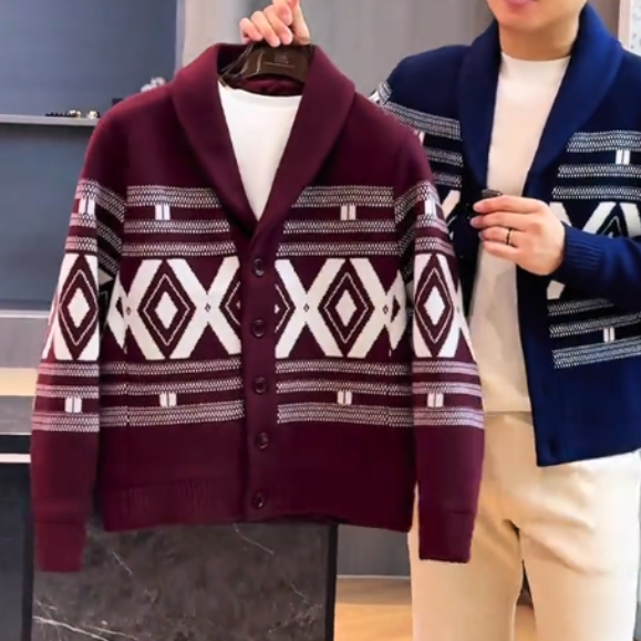 Diamond Pattern Sweater