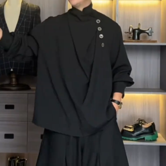 Designer High-Neck Autumn Wear