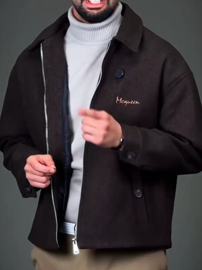 Brown Wool Coat