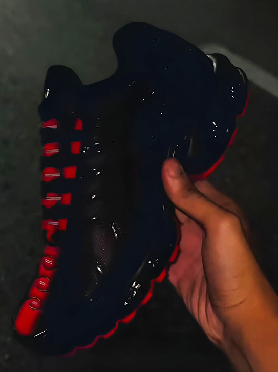 Red Black Sport Sneakers