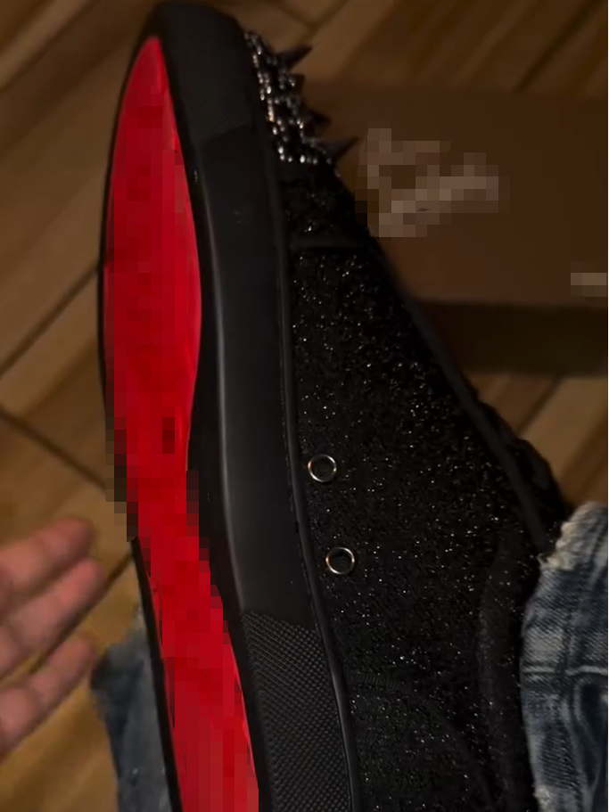 Panther Stud Skate Shoes