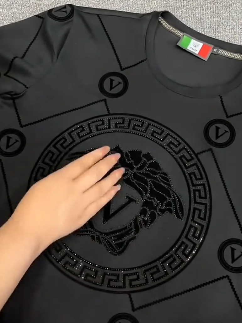 Black Diamond Textured Tee