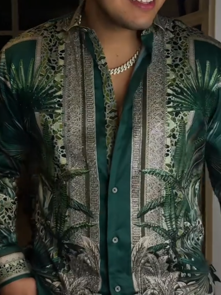 Green Crystal Shirt