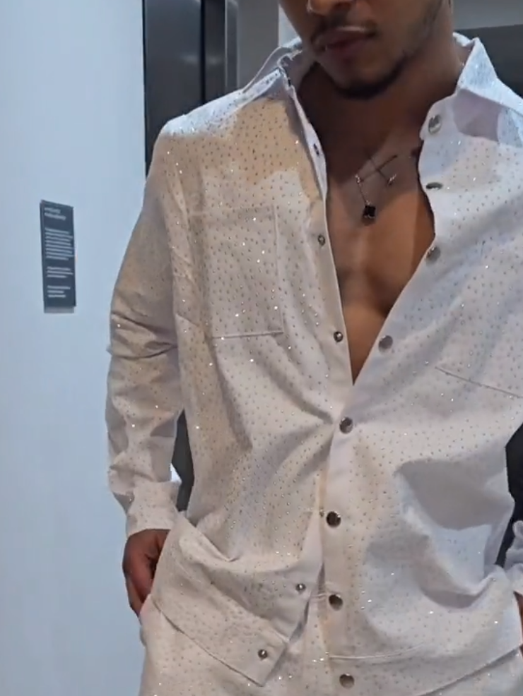 Oversized Crystal Jacket