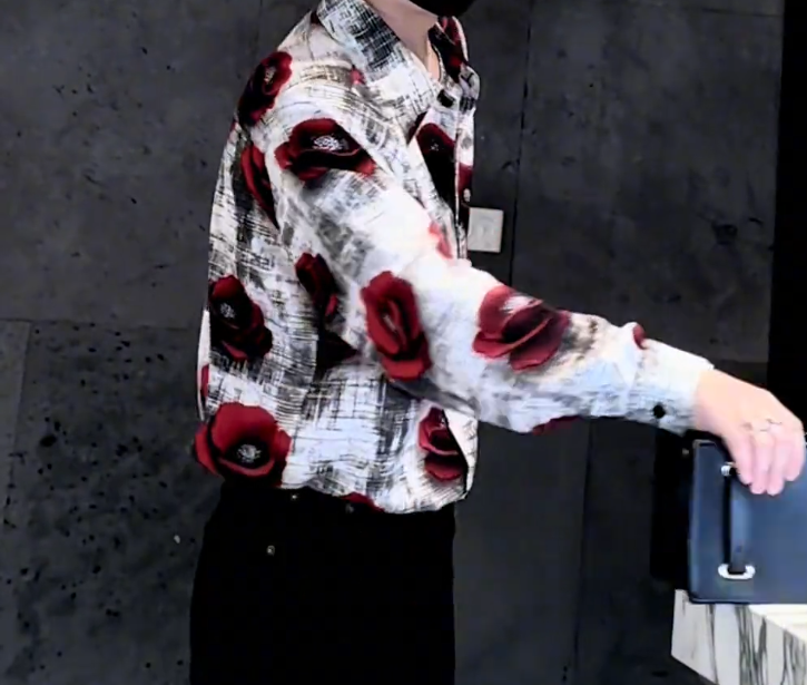 Red Dahlia White Shirt