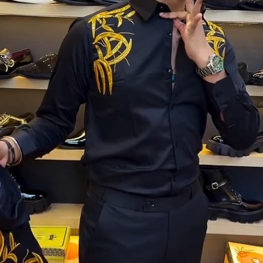 Gold Leaf Men's Shirt