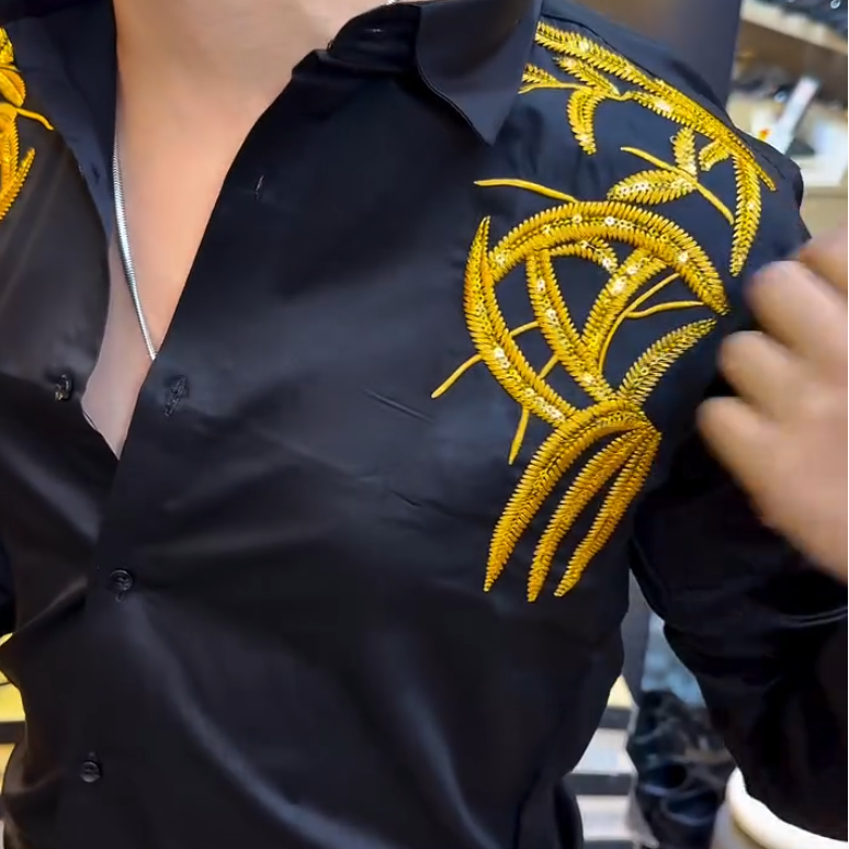 Gold Leaf Men's Shirt