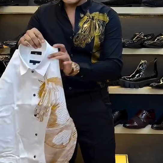 Golden Horse men's shirt
