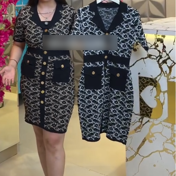 Refined and elegant style dress