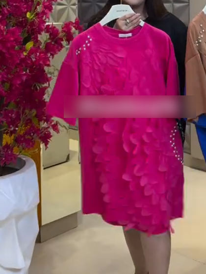 Feather Petal Diamond Skirt