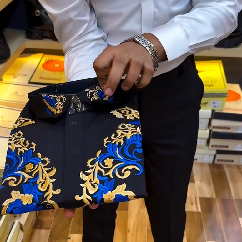 Blue Vine Shirt